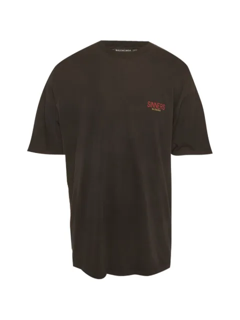 Balenciaga Pre-Owned Sinners oversized T-shirt