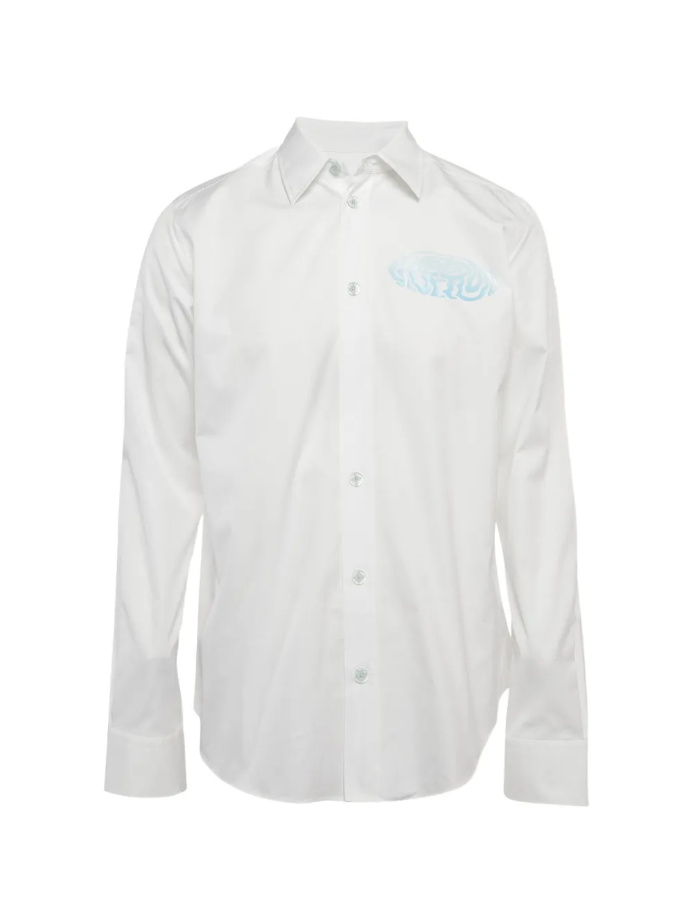 Louis Vuitton Pre-Owned logo-detail shirt - Bianco