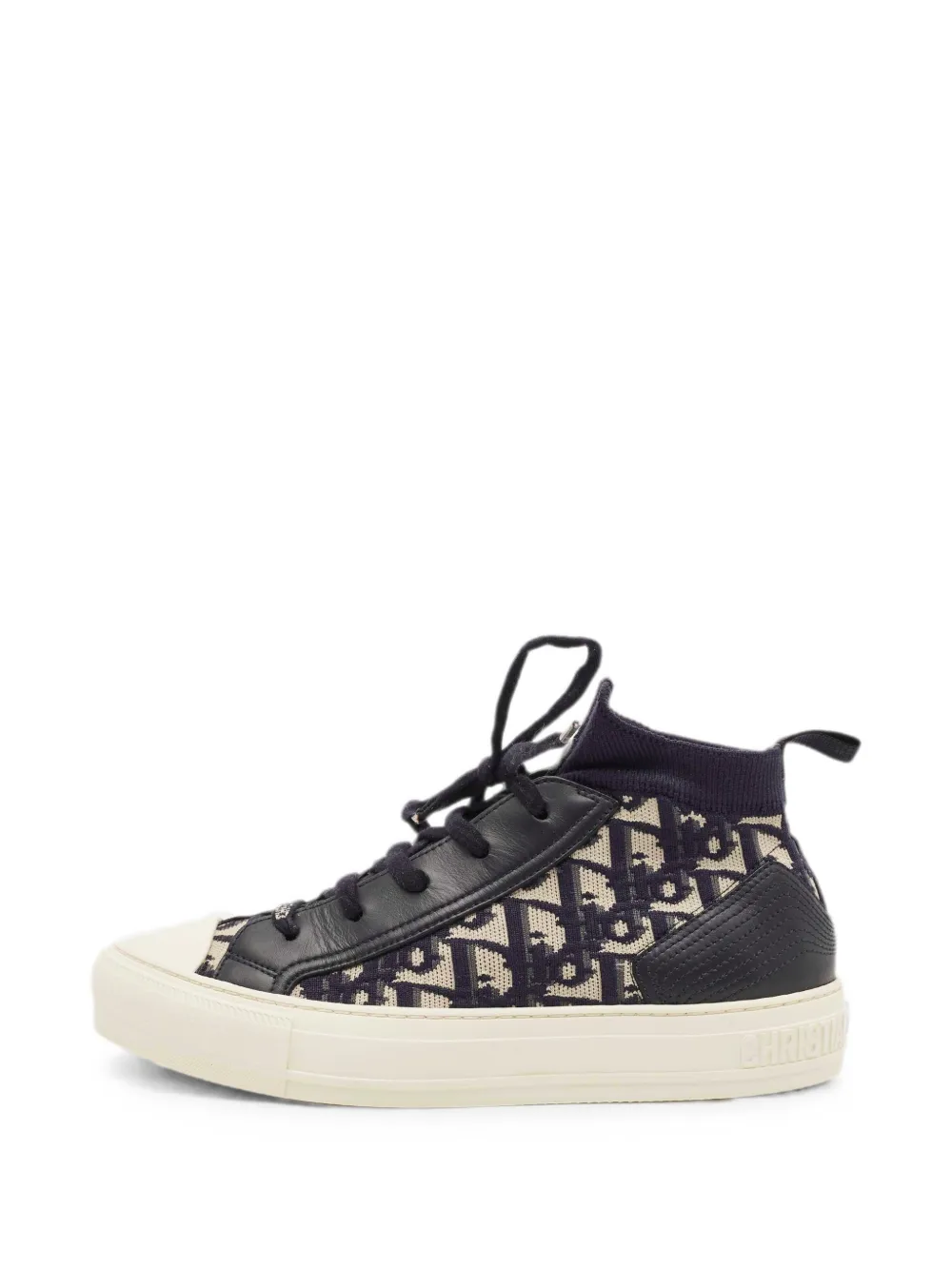 Christian Dior Pre-Owned Walk'n'Dior high-top sneakers - Blau