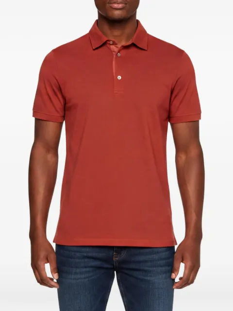Loro Piana Pre-Owned piqué-knit short-sleeved polo shirt