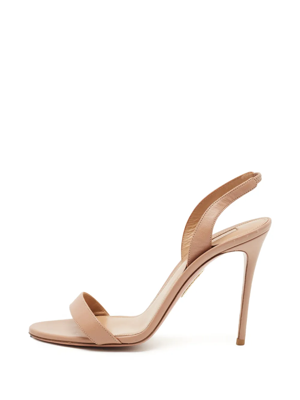 Aquazzura slingback sandals - Nude