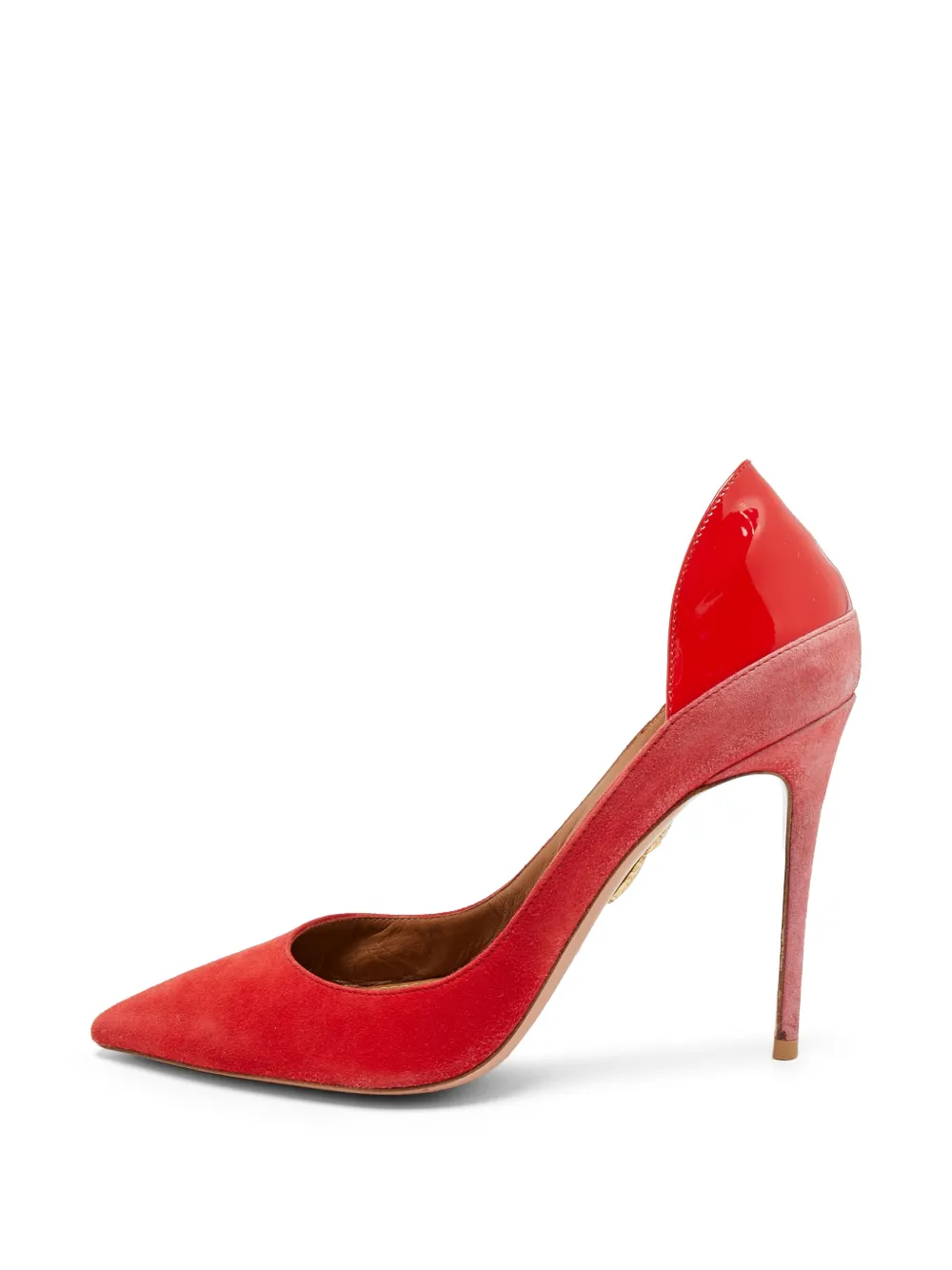 Aquazzura Firenze pointed-toe pumps - Rot