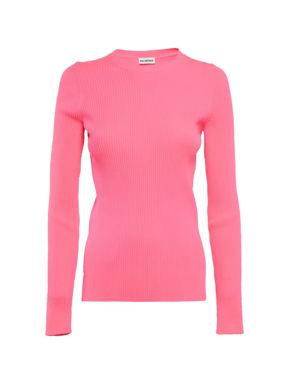 Balenciaga Pre-Owned rib-knit sweater - Rosa
