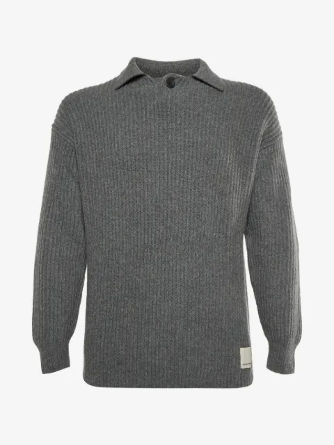 Emporio Armani Pre-Owned Fisherman-rib sweater