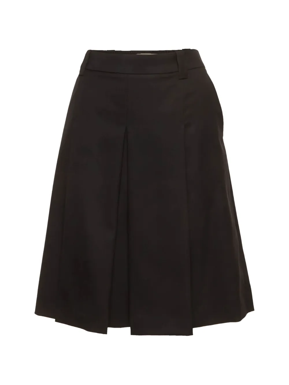 Miu Miu Pre-Owned pleated mini skirt - Blu