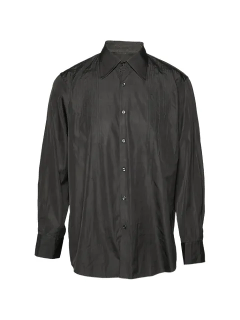 BOSS camisa con detalle de pliegues