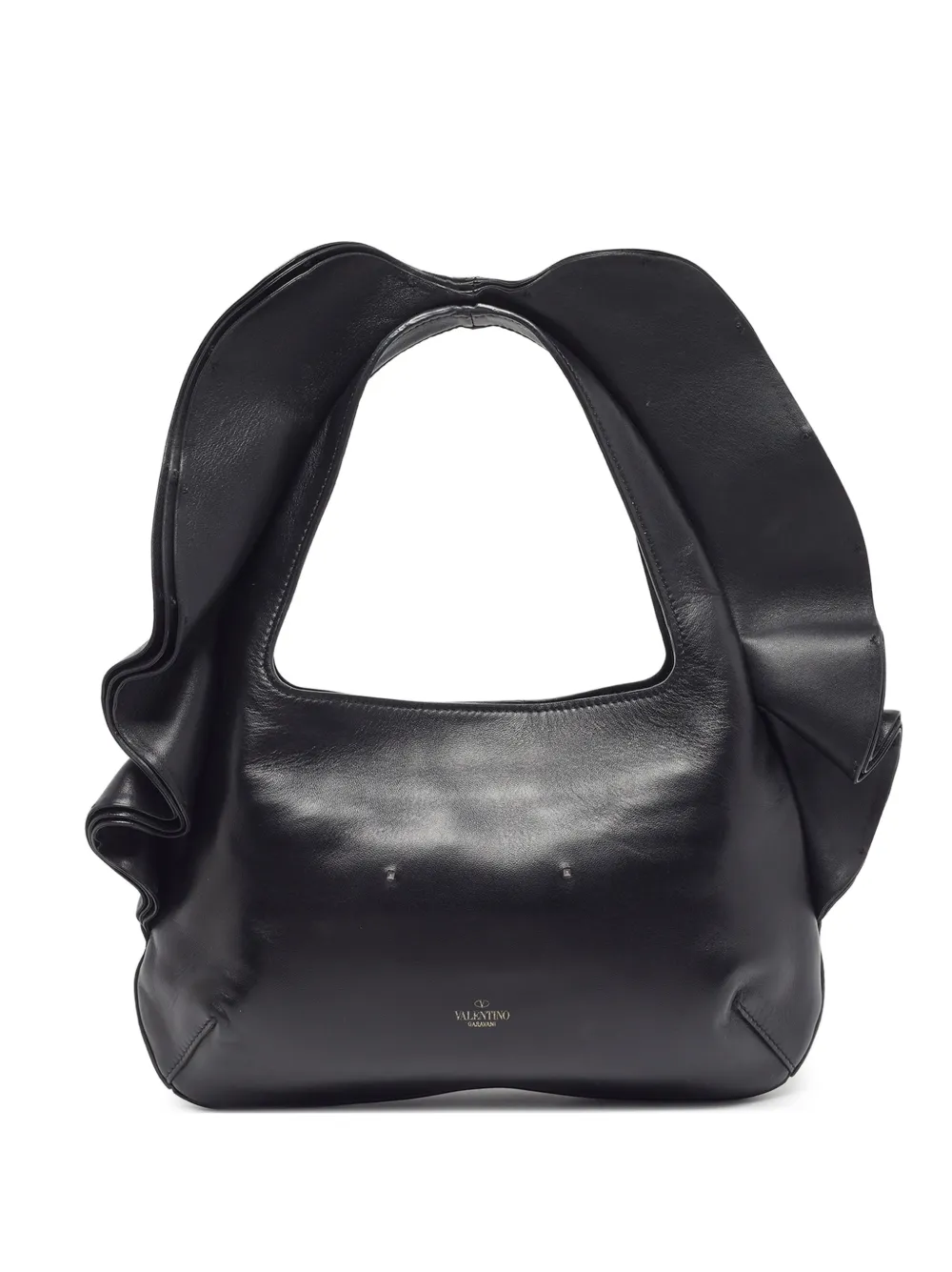 Valentino Garavani Pre-Owned atelier rouches 04 shoulder bag - Nero