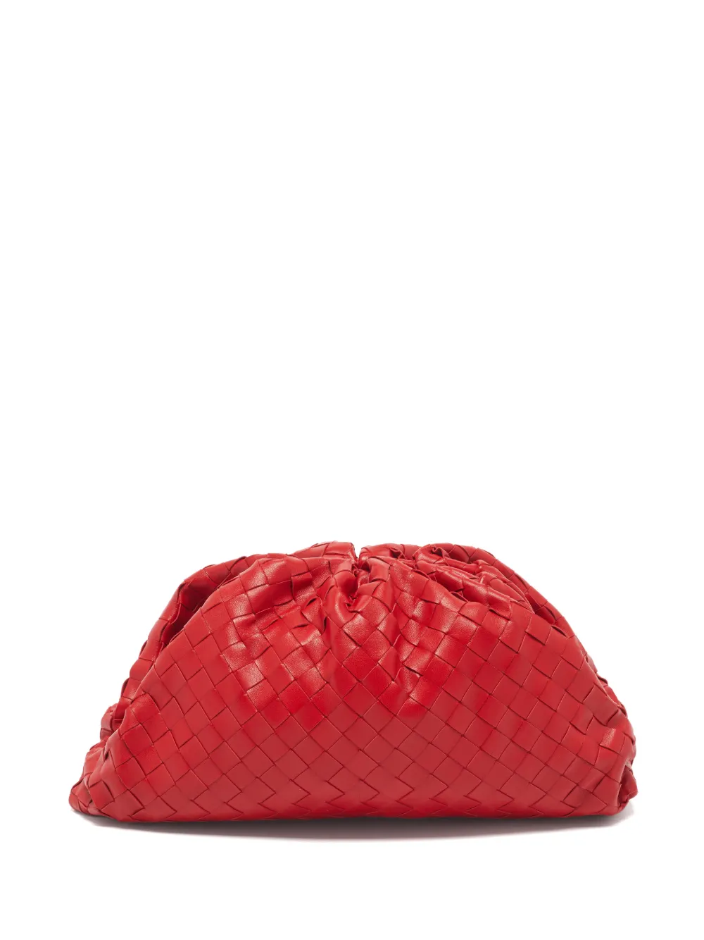 Bottega Veneta Pre-Owned The Pouch clutch bag - Rosso