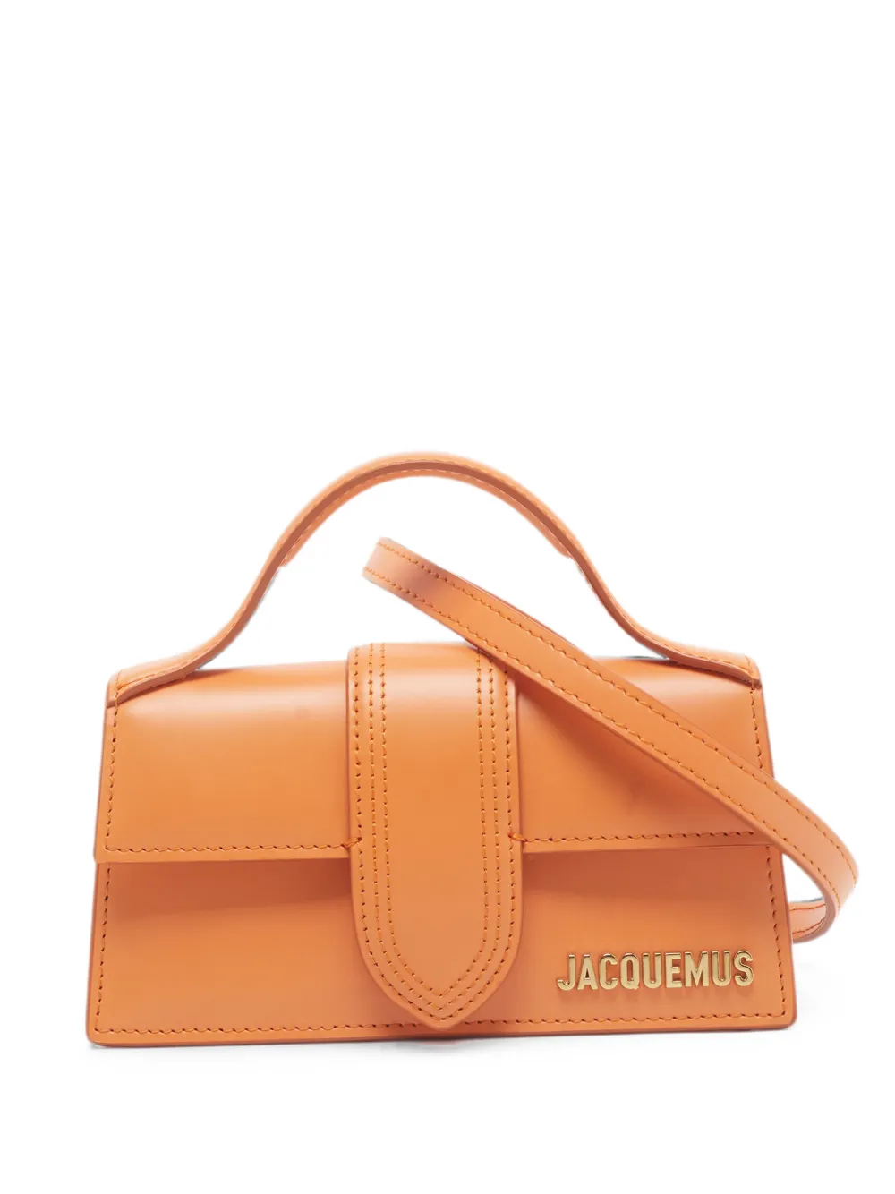 Jacquemus Pre-Owned sac à main Le Bambino à anse sur le dessus - Orange Jacquemus Pre-Owned sac à main Le Bambino à anse sur le dessus - Orange