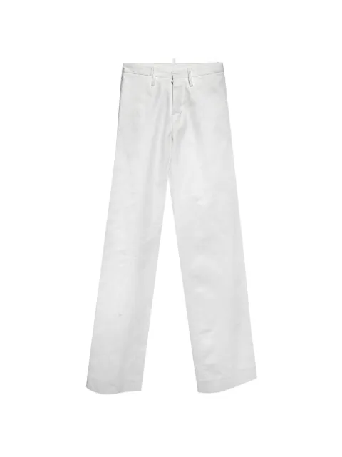 DSQUARED2 belt-loops high-rise jeans