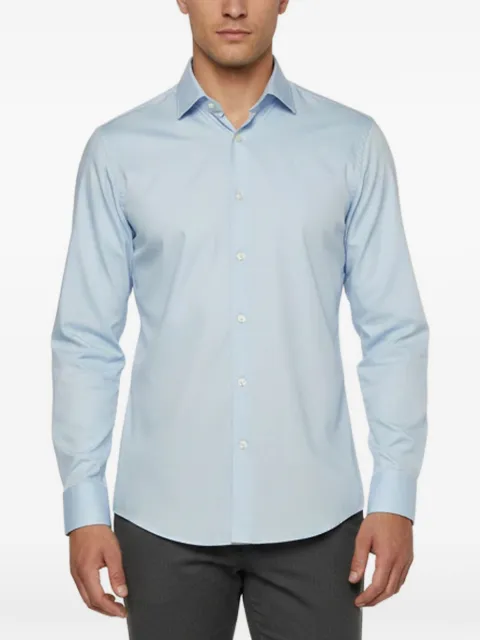 BOSS slim-fit poplin shirt