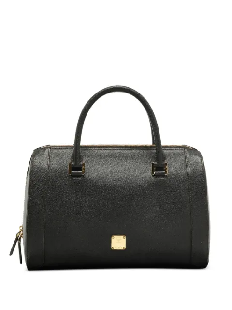 MCM Pre-Owned Boston leather tote bag