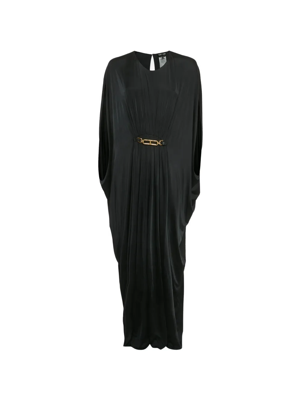 Tom Ford Pre-Owned belted kaftan - Nero