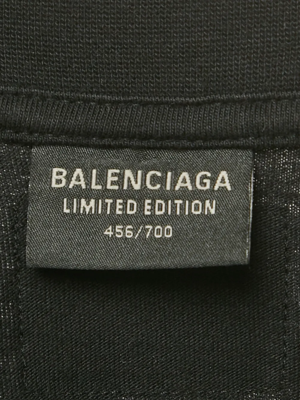 Balenciaga Pre-Owned Music Archive Distressed T-shirt | Black