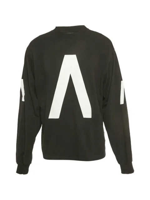 Balenciaga Pre-Owned Music Archive distressed T-shirt