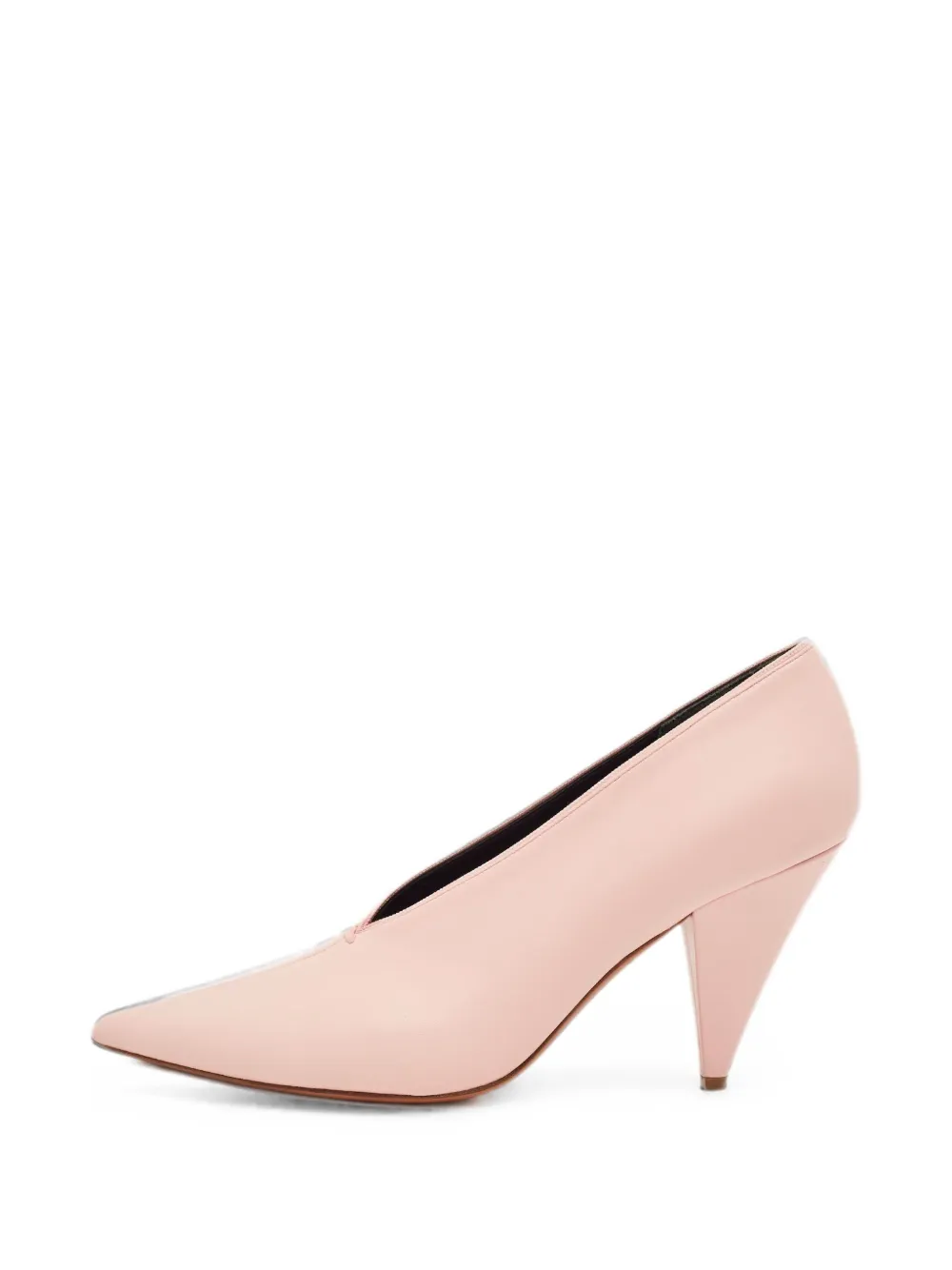 Celine Pre-Owned V-neck pointed-toe pumps - Rosa