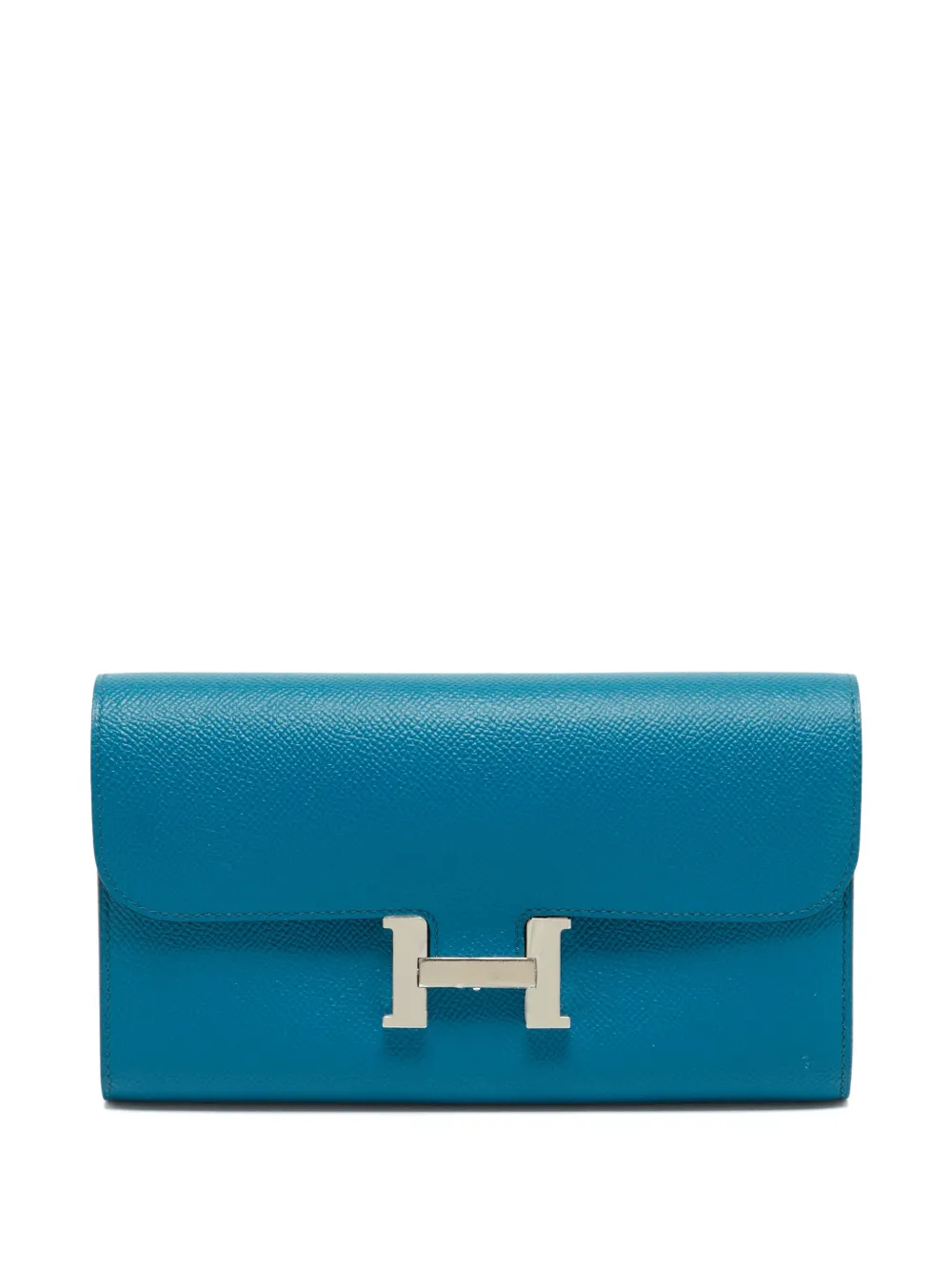 Hermès Pre-Owned Portafoglio Constance in pelle Epsom - Blu