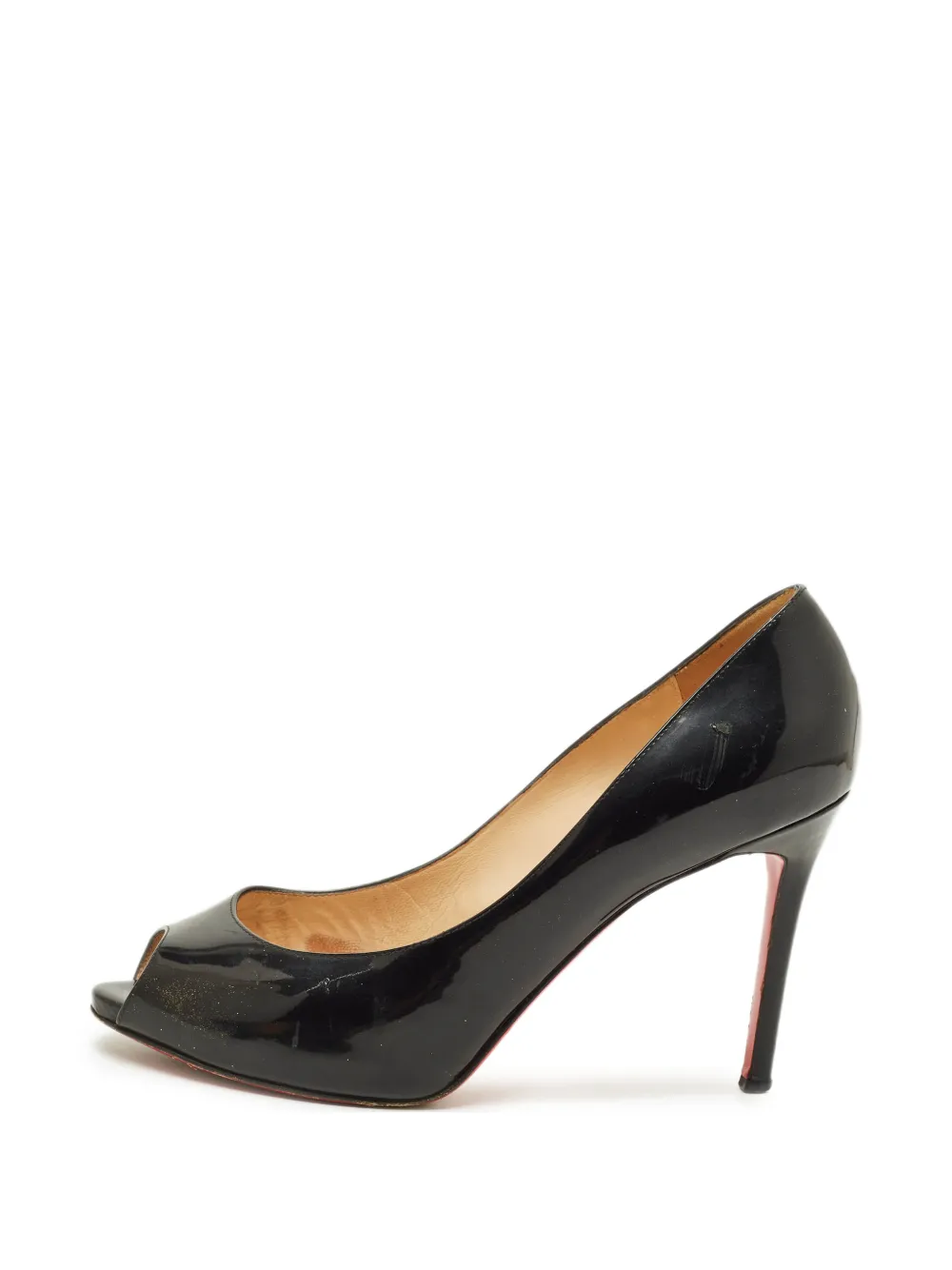 Christian Louboutin Pre-Owned Very Privé peep-toe pumps - Schwarz