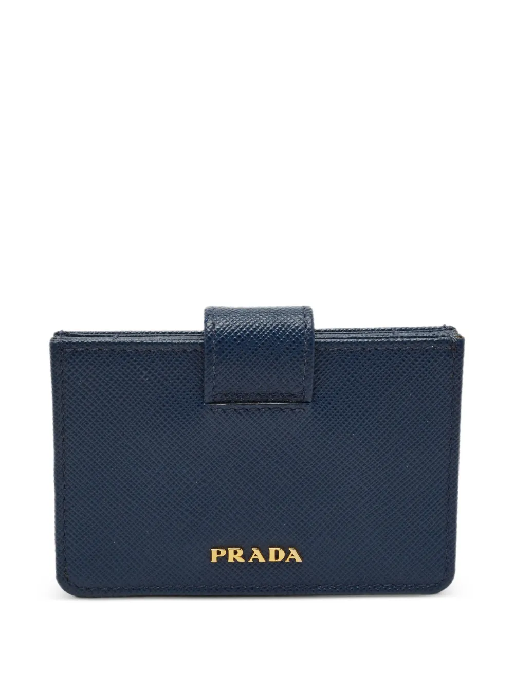 Prada Pre-Owned logo-detail wallet - Blu