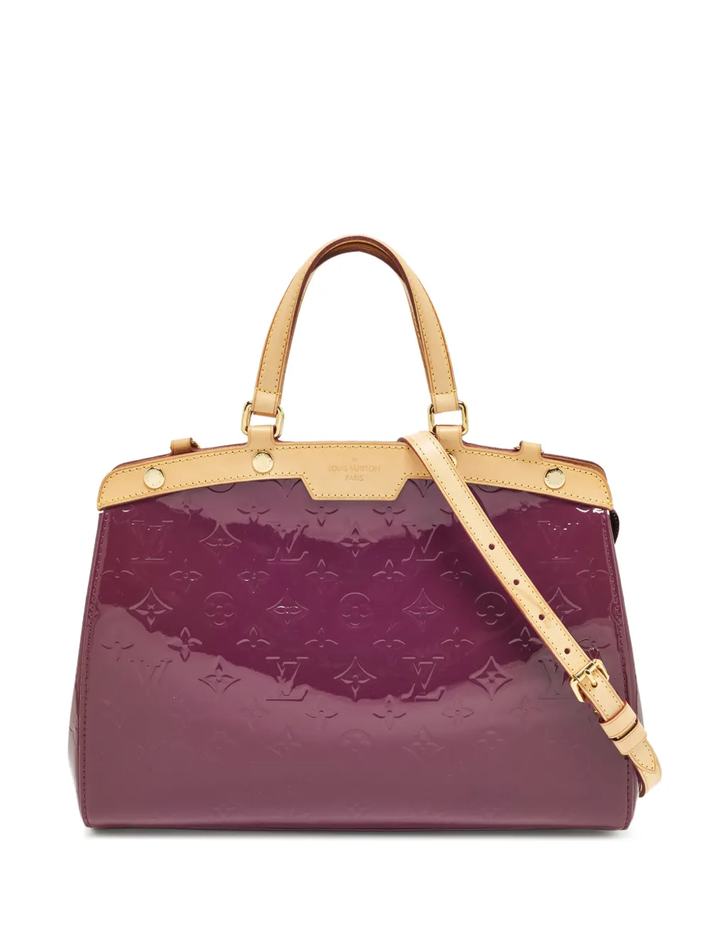Louis Vuitton Pre-Owned 2014 MM Brea monogram tote bag - Violett