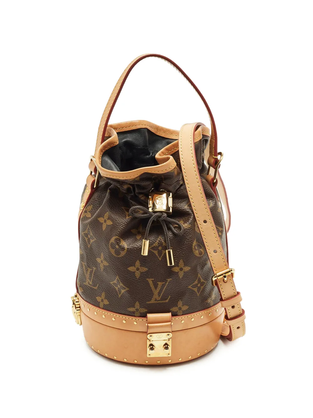 Louis Vuitton Pre-Owned 2018 Petit Noé monogram bucket bag - Marrone