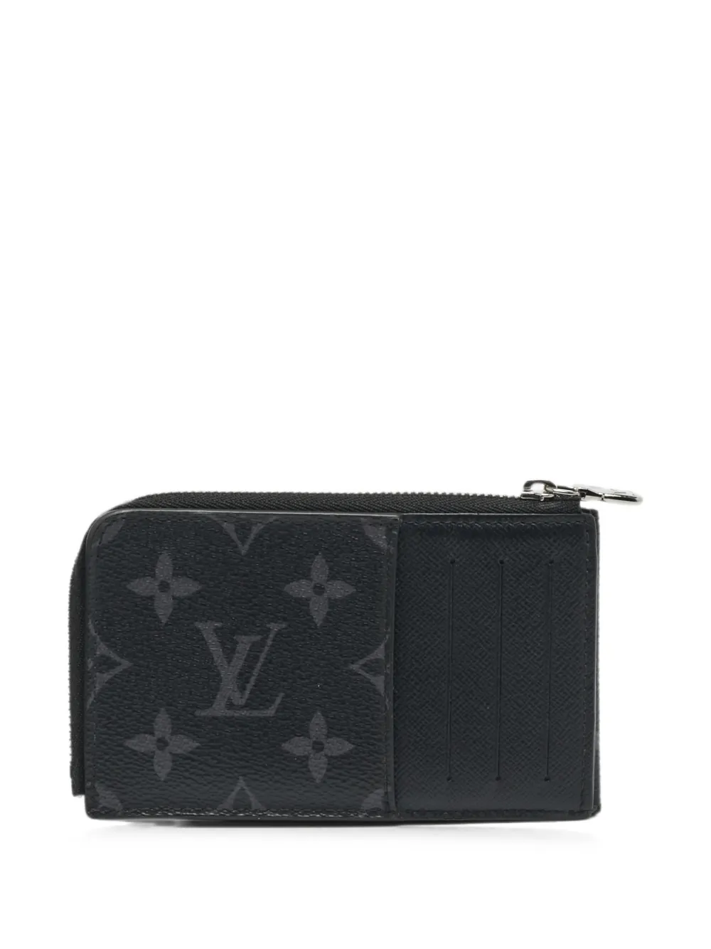 Louis Vuitton Pre-Owned Hybrid Monogram Eclipse bifold wallet - Nero