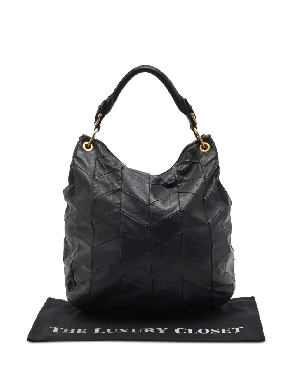Miu Miu Pre-Owned leather shoulder bag - Nero