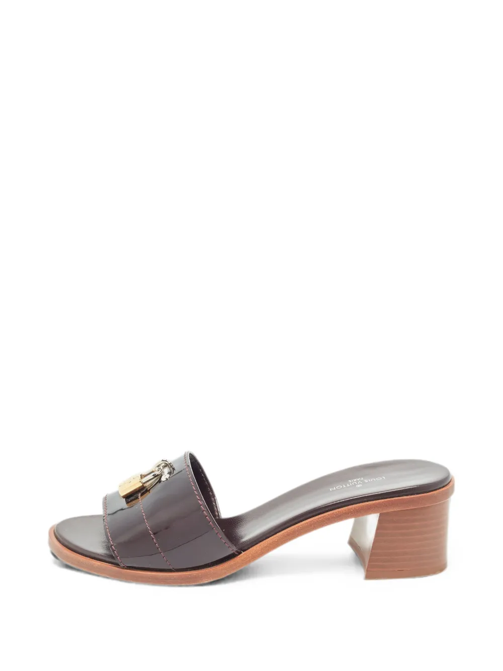Louis Vuitton Pre-Owned Lock It leather sandals - Rot