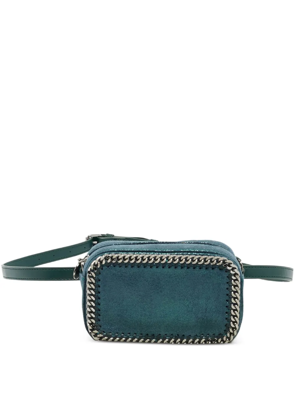 Stella McCartney Pre-Owned Falabella chain-trim belt bag - Verde