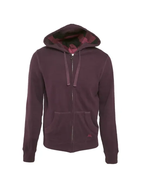 Burberry Pre-Owned zip-up hoodie