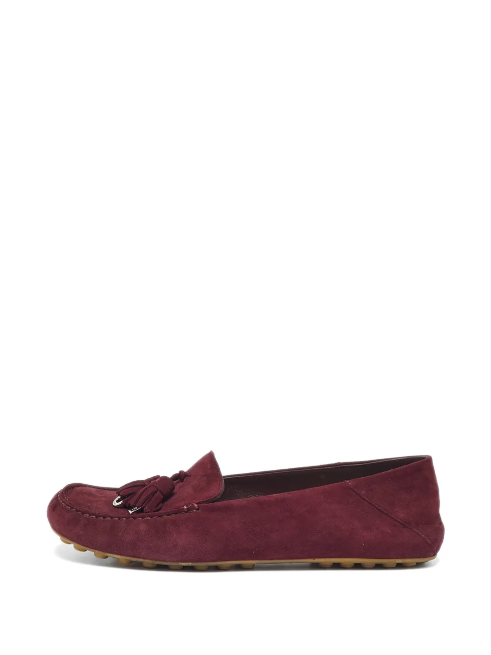 Loro Piana Pre-Owned Walk tassel loafers - Rosso