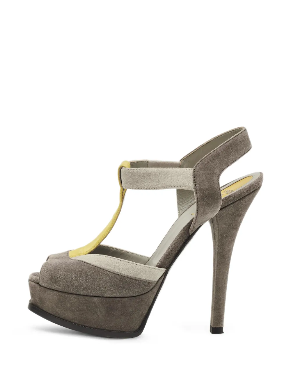 Fendi Pre-Owned platform sandals - Grigio