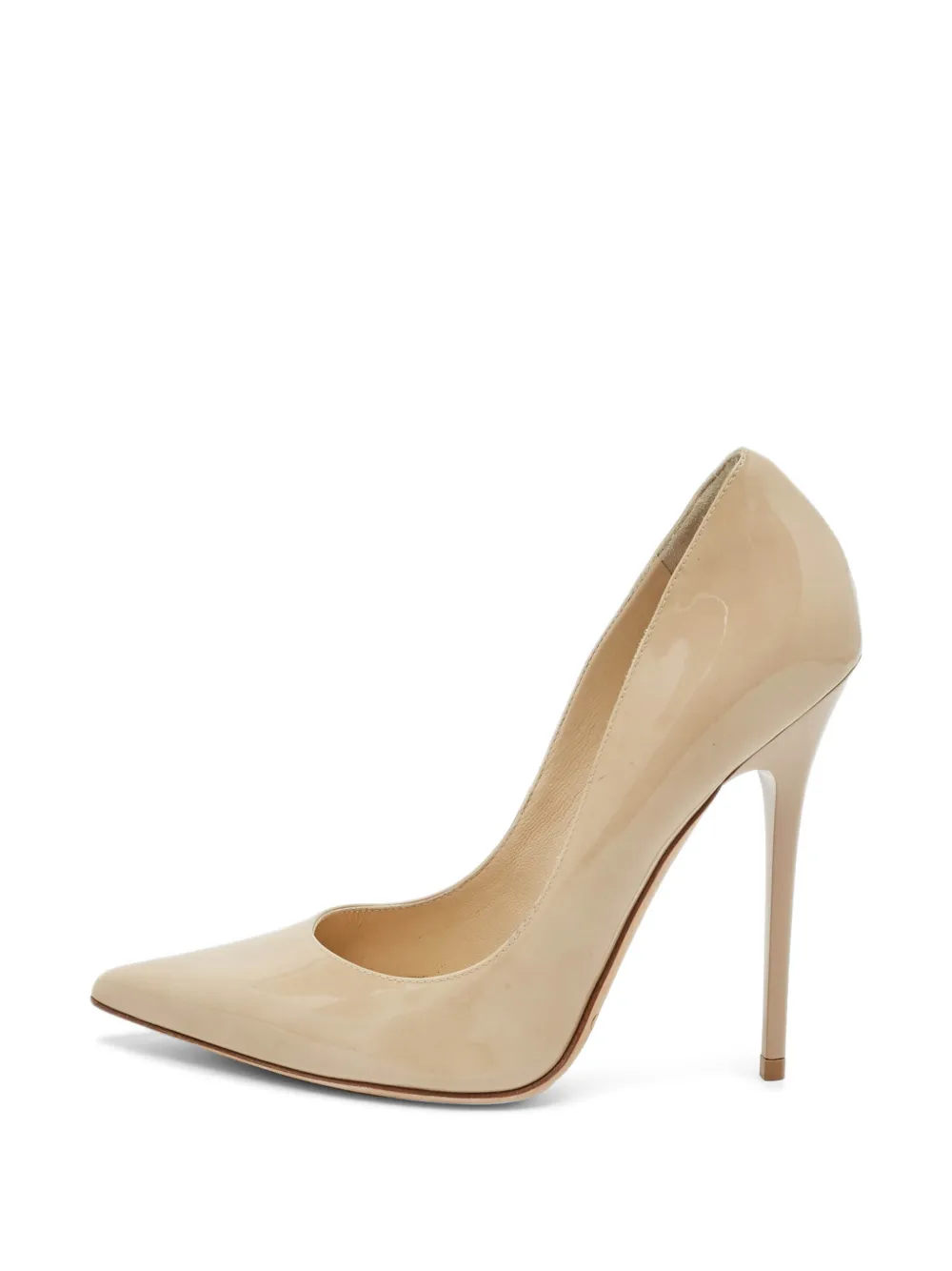 Jimmy Choo Pre-Owned Love pointed-toe pumps - Nude