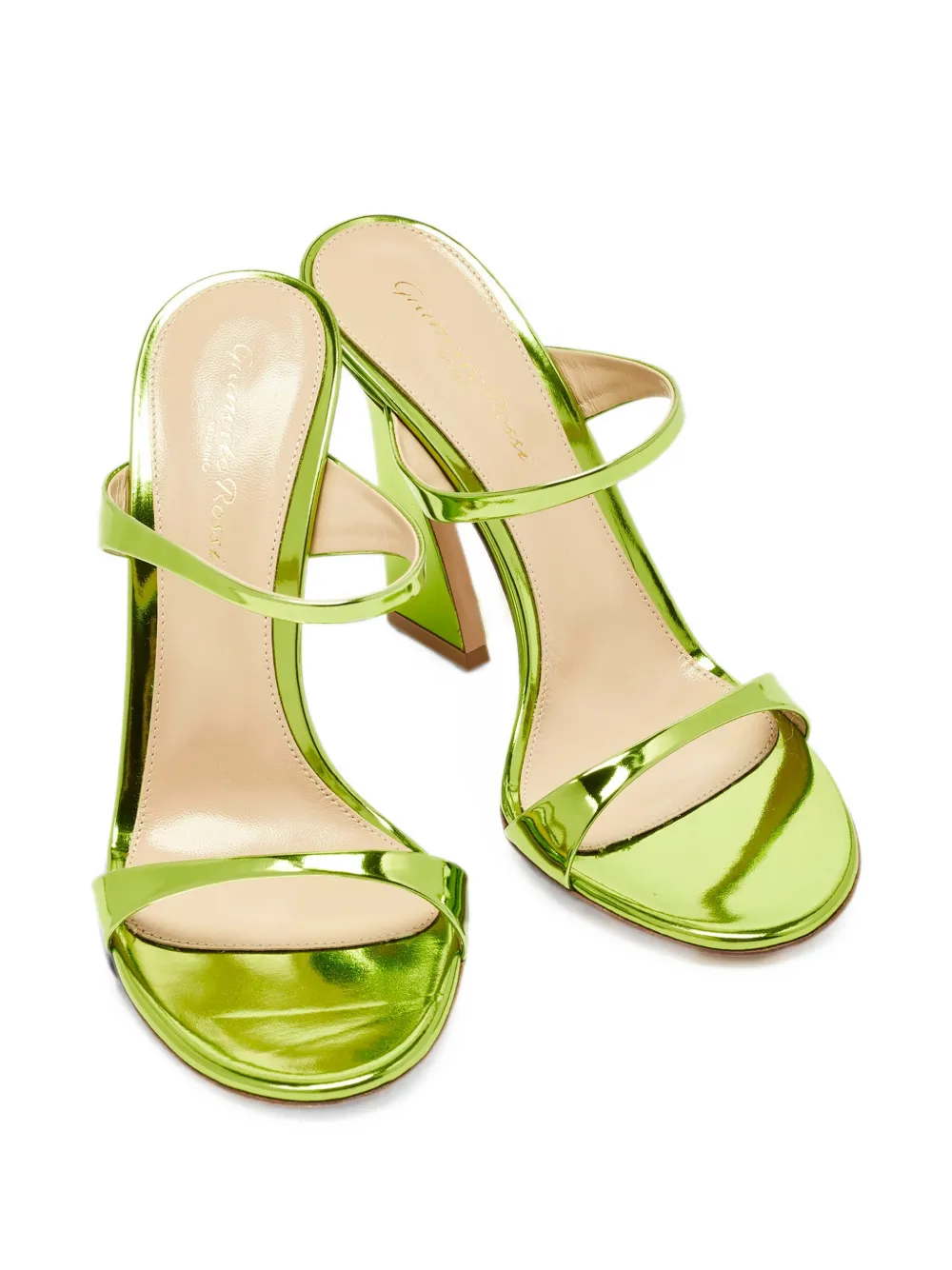 Gianvito Rossi Aura leather sandals - Green