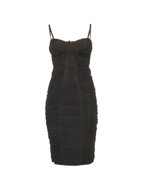 DSQUARED2 ruched midi dress