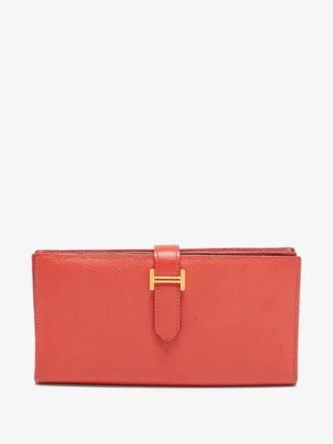 Hermès Pre-Owned 2015 Béarn Gusset leather wallet