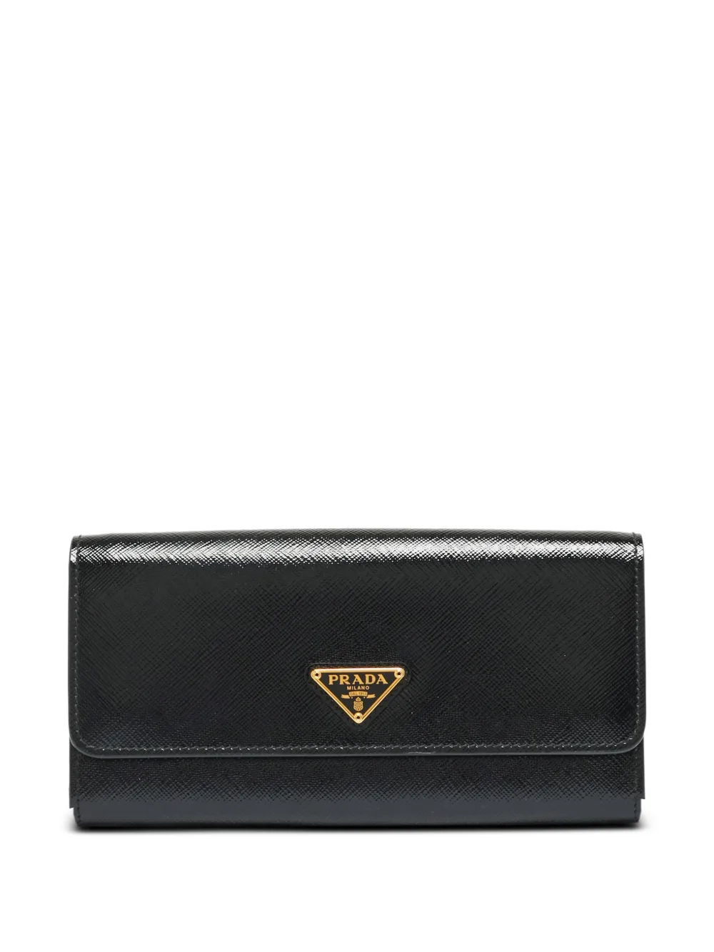 Prada Pre-Owned patent leather wallet - Nero