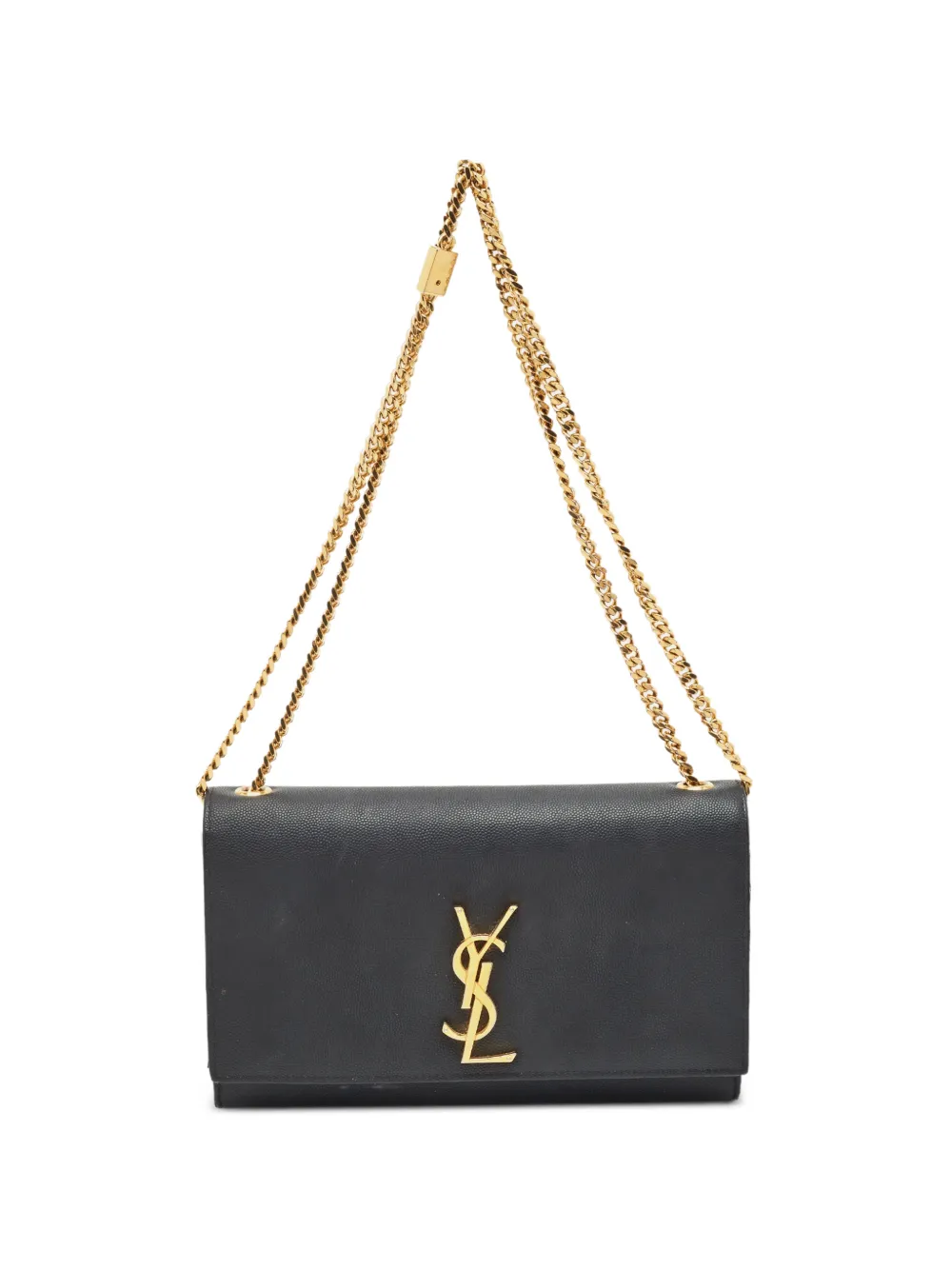 Saint Laurent Pre-Owned 2015 medium Kate leather shoulder bag - Schwarz