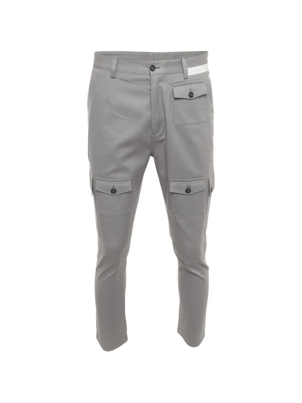 Dolce & Gabbana Pre-Owned gabardine cargo pants - Grigio