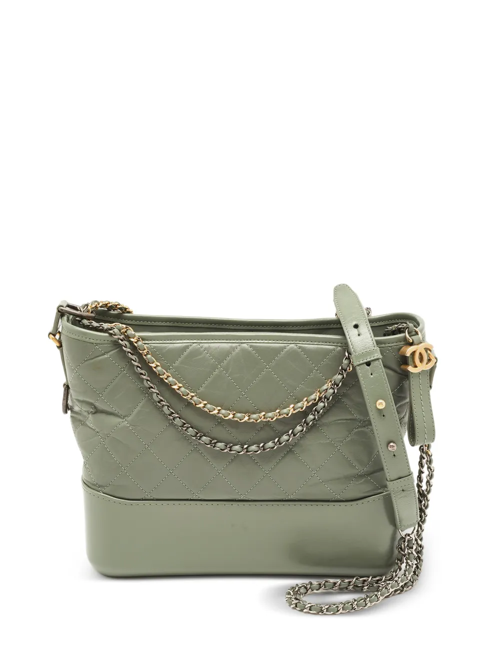 CHANEL Pre-Owned Borsa a spalla Gabrielle media 2018 - Verde