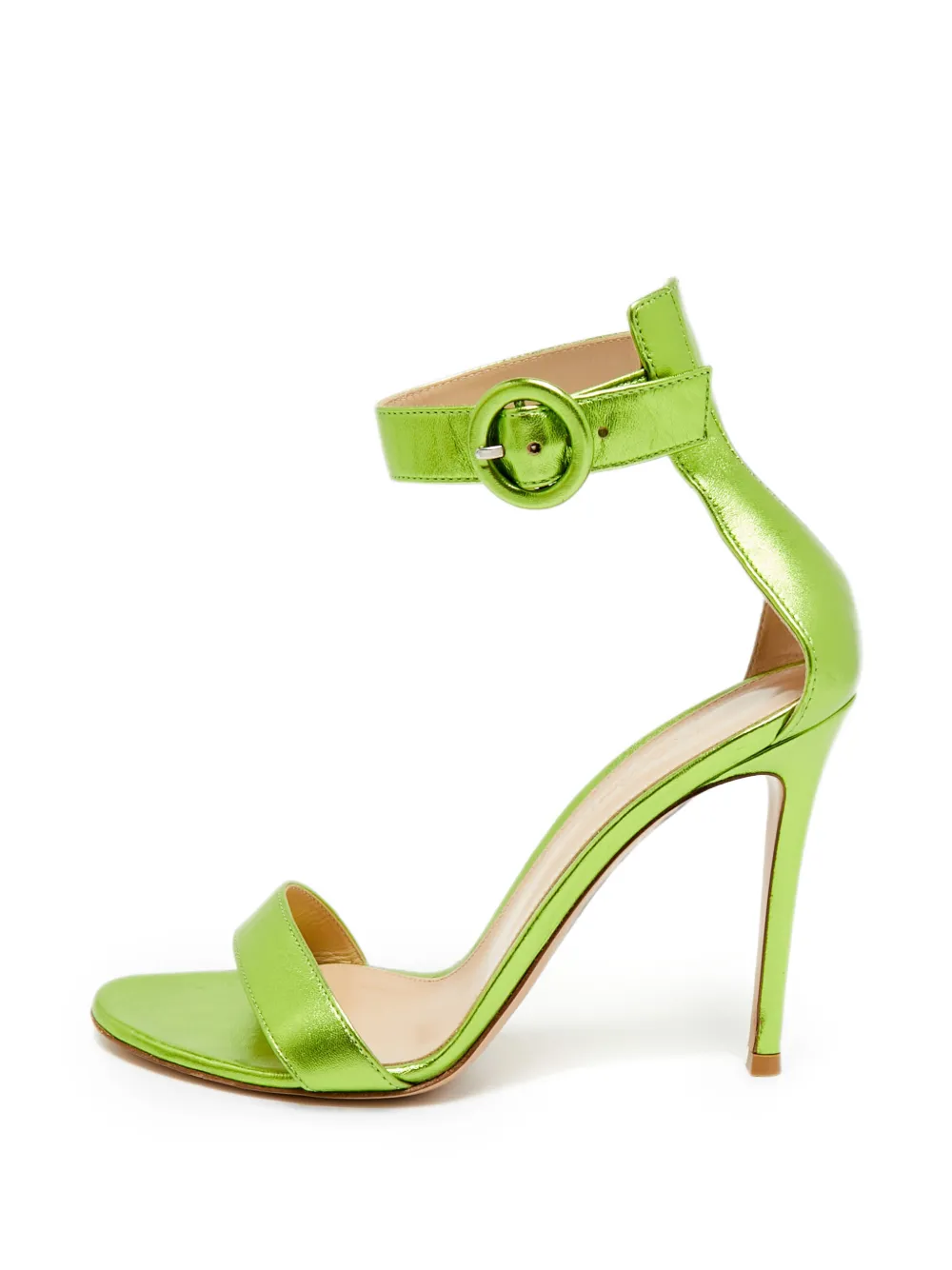 Gianvito Rossi Portofino ankle strap heeled sandals - Grün
