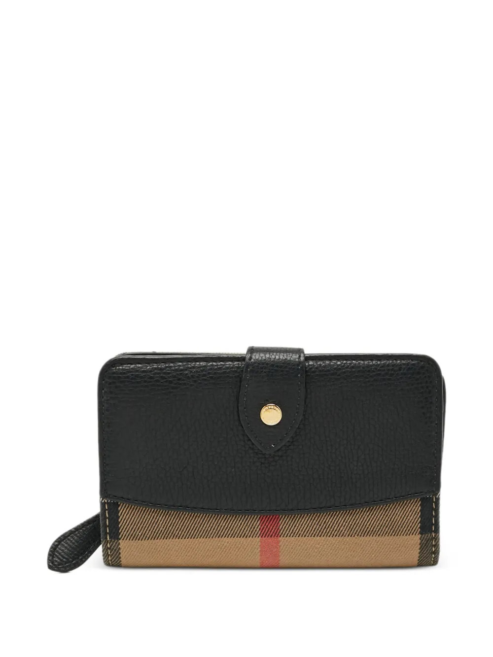 Burberry Pre-Owned Portafoglio Finsbury con motivo House Check - Nero