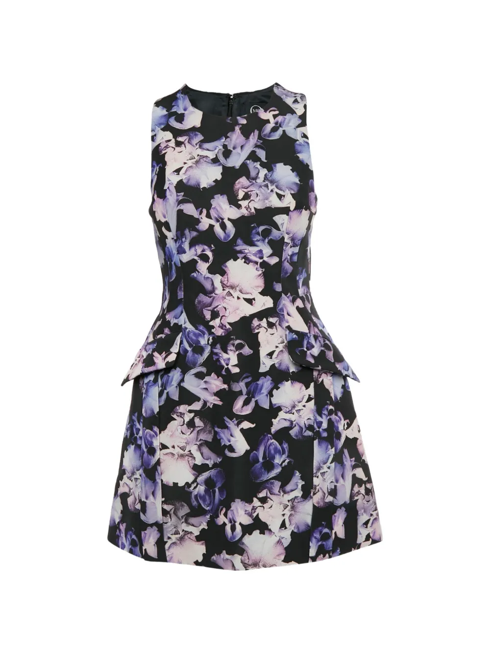 Alexander McQueen Pre-Owned floral-print mini dress - Black