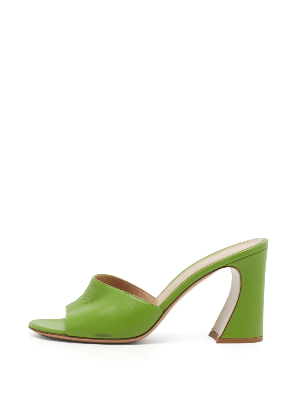 Gianvito Rossi Wynn leather sandals - Grün