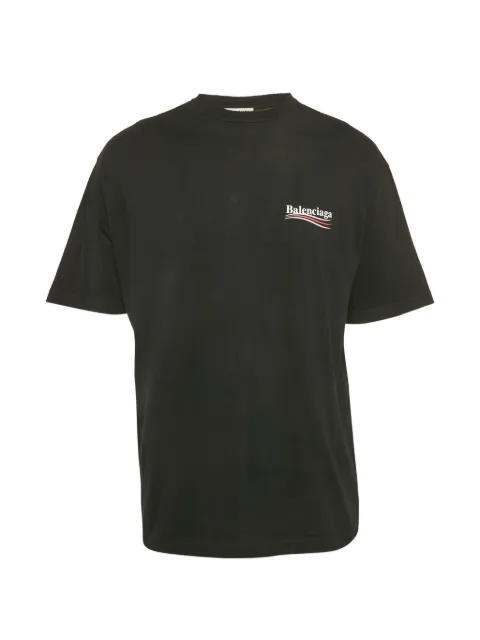 Balenciaga Pre-Owned logo-print oversized T-shirt
