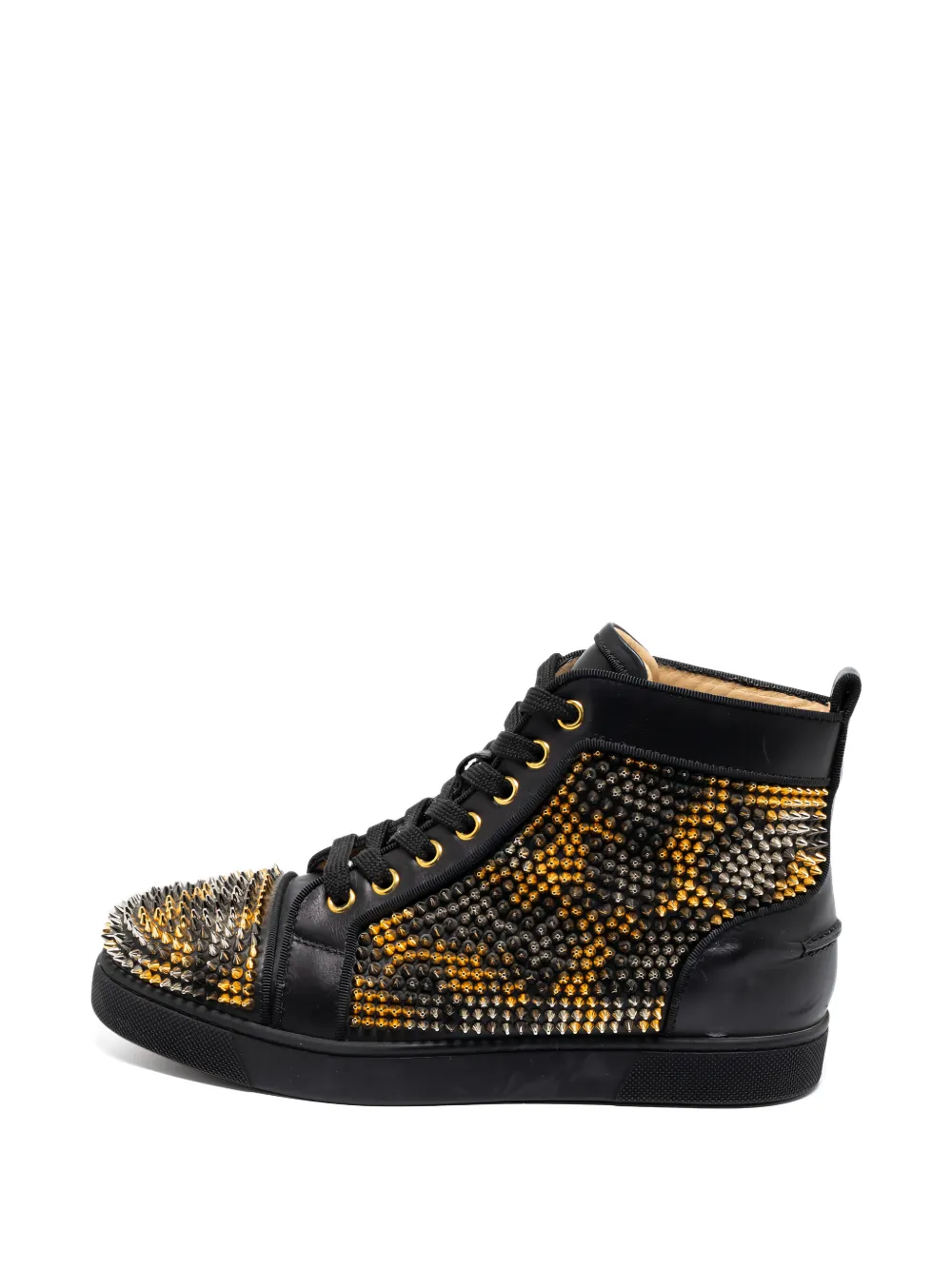 Christian Louboutin Pre-Owned Louis Spikes sneakers - Schwarz
