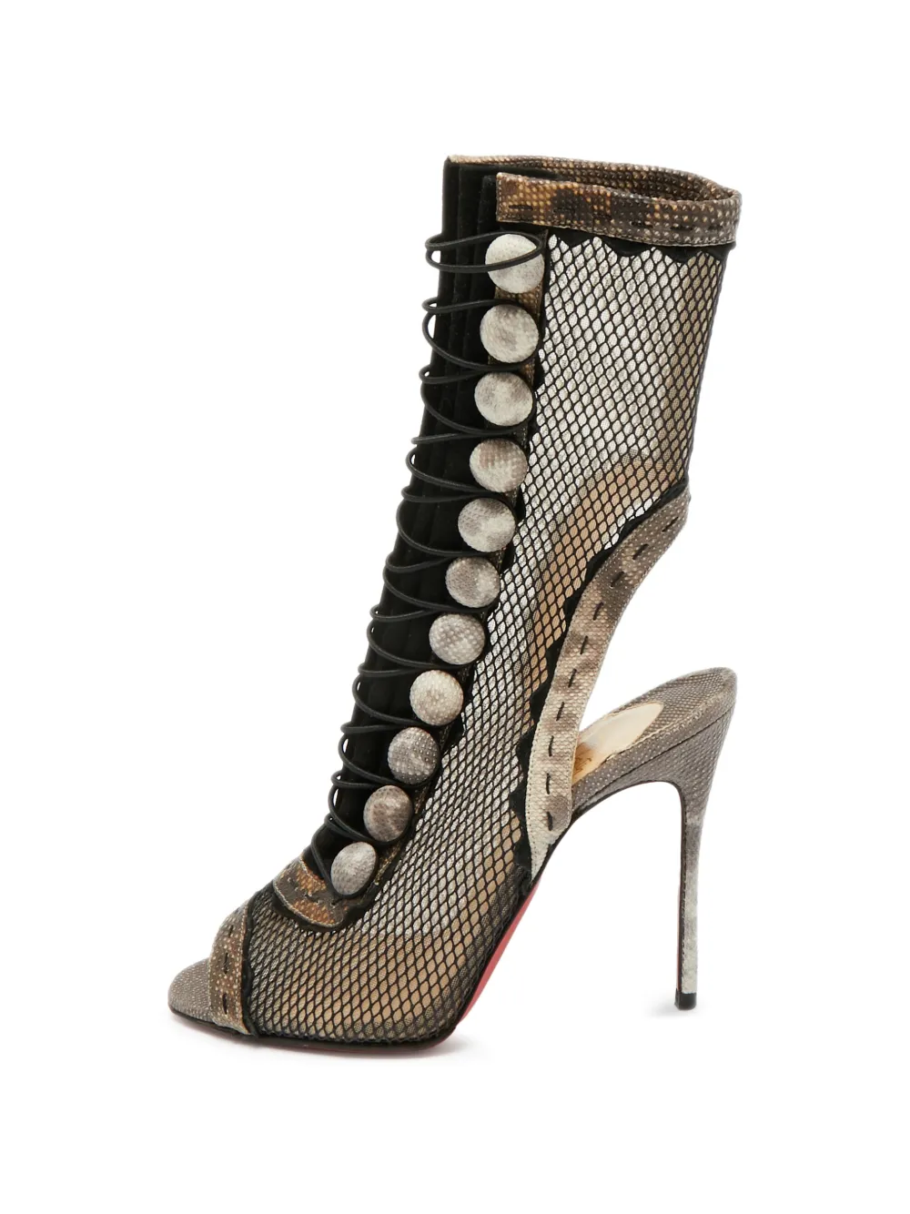 Christian Louboutin Pre-Owned Attention 100 ankle boots - Weiß