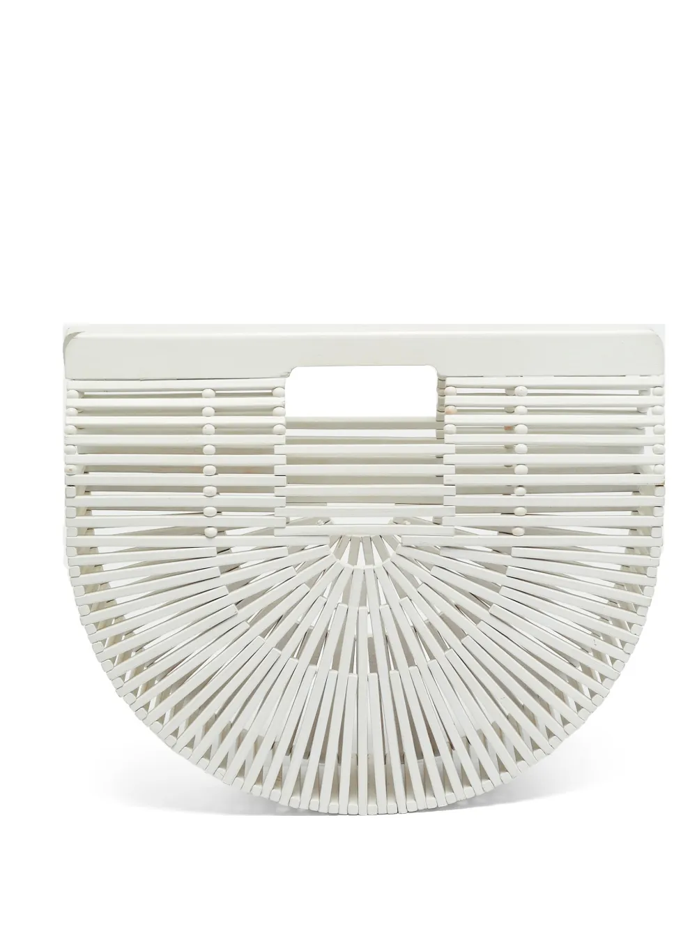 Cult Gaia Ark clutch bag - Bianco