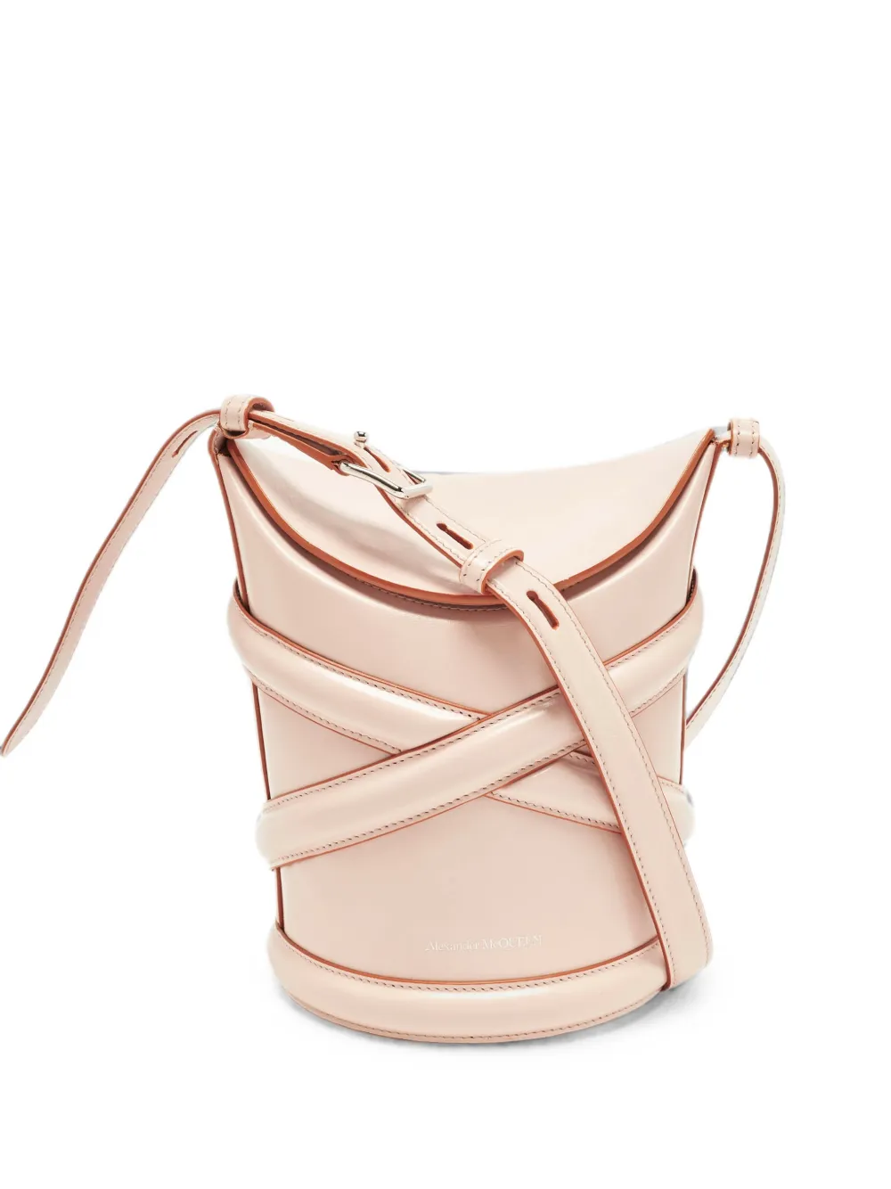 Alexander McQueen Pre-Owned The Curve bucket bag - Pink