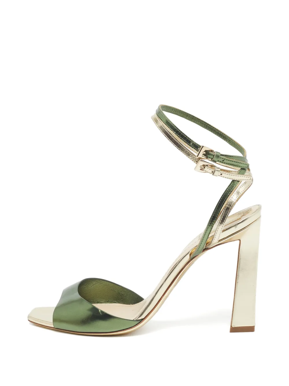 Christian Dior Pre-Owned Sandalen mit Knöchelriemen - Grün